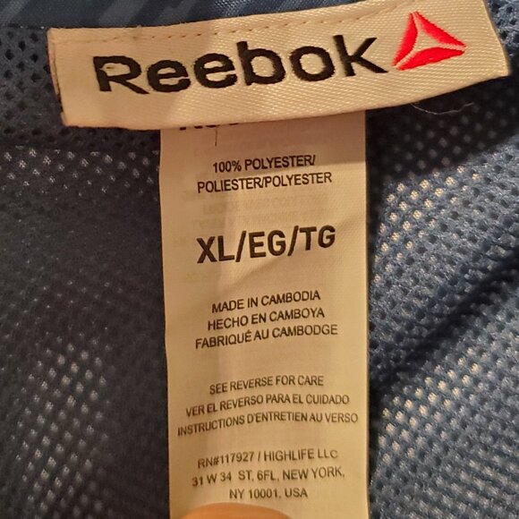 Reebok Active Track Lightweight Jacket Size XL - Picture 5 of 9
